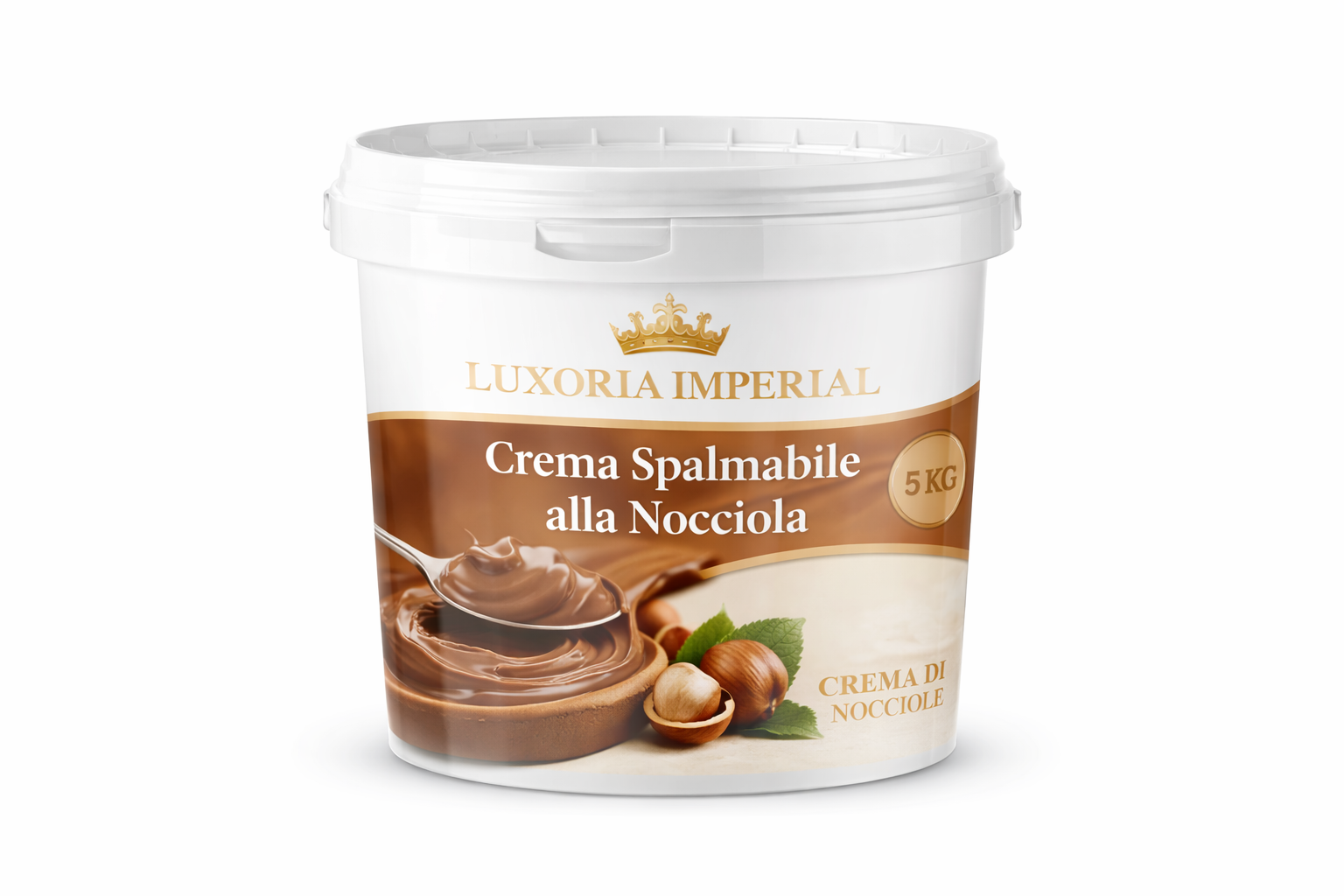 Crema Spalmabile alla Nocciola al 15% - Confezione 5kg